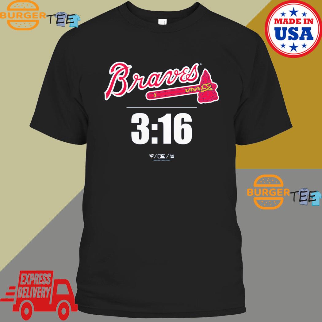 Atlanta Braves 3 16 T-Shirt