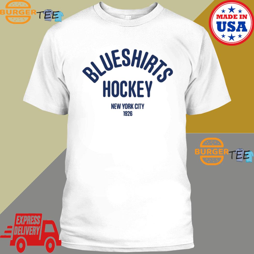 Coach Brian Daboll Wearing Blueshirts Hockey New York City 1926 Shirt