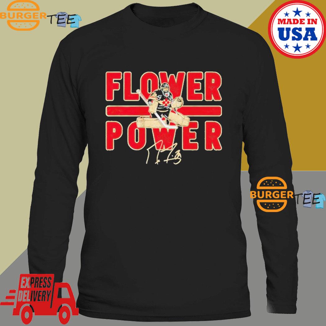 Marc-andre Fleury Flower Power T-shirt, hoodie, sweater, long