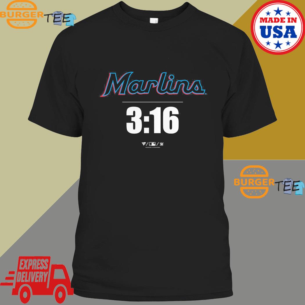 Miami Marlins 3 16 T-Shirt