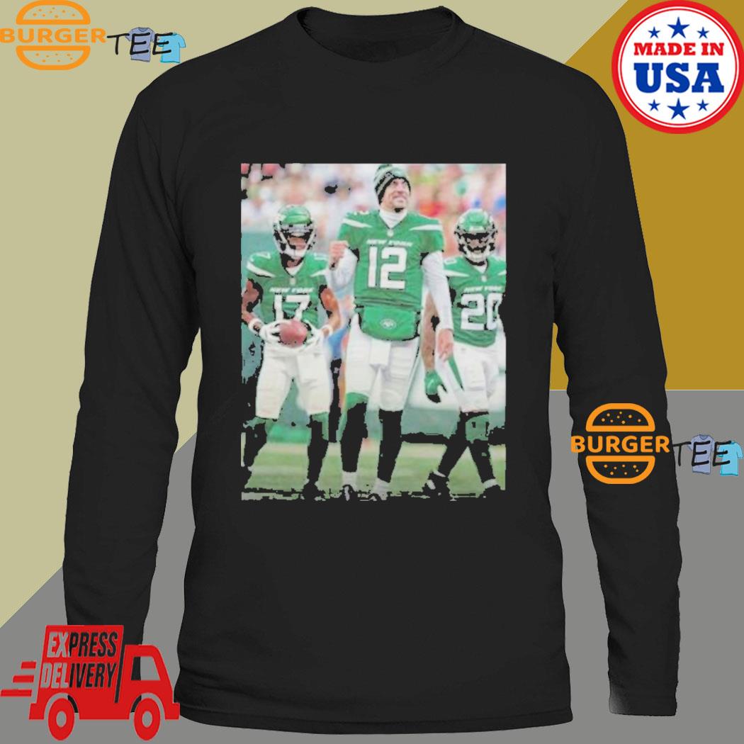 Aaron Rodgers Garrett Wilson Breece Hall NY Jets Shirt - YesItCustom