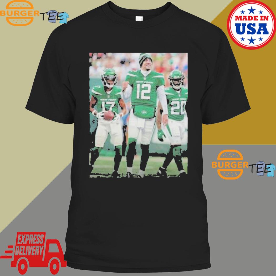 Aaron Rodgers Garrett Wilson Breece Hall NY Jets shirt - Banantees