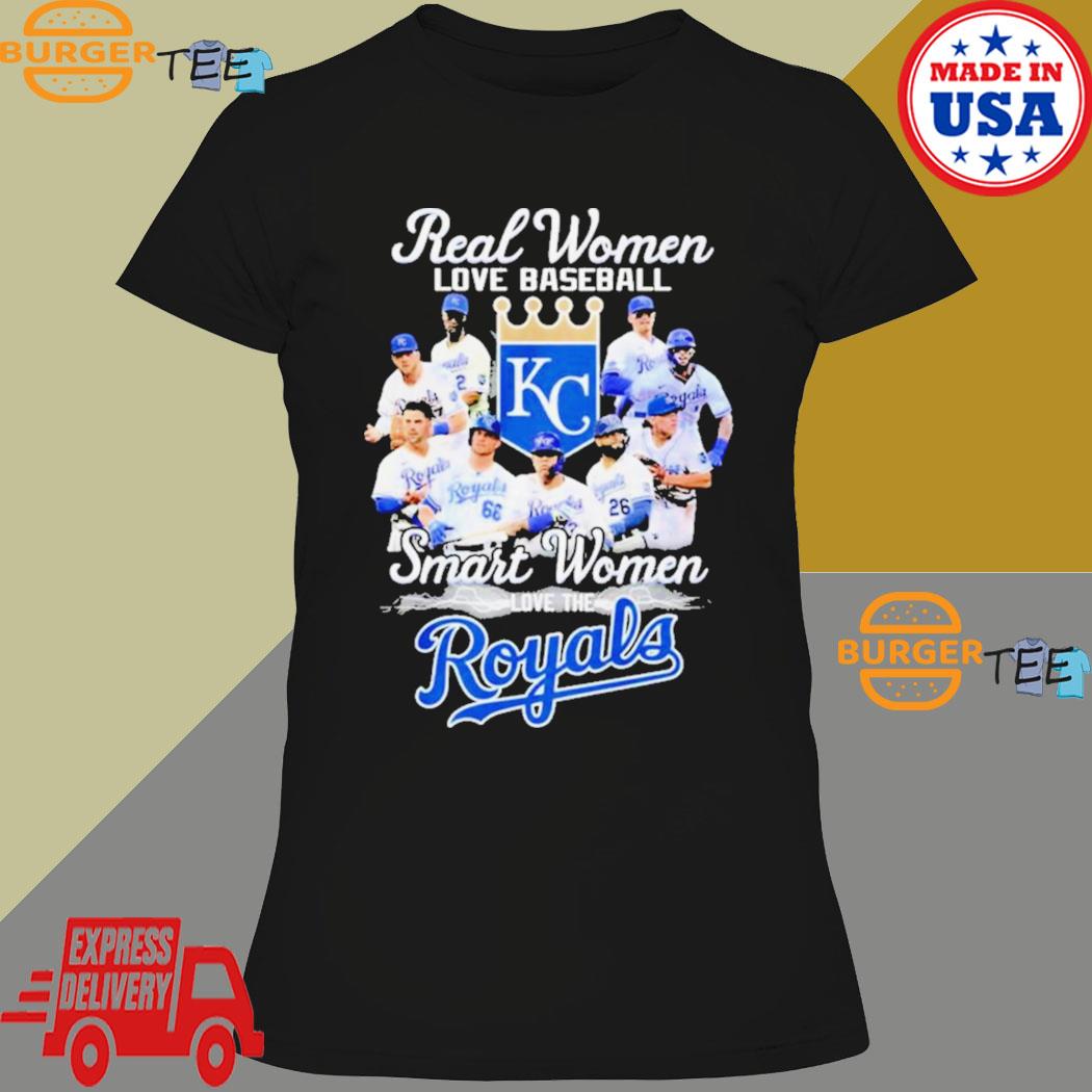 2023 Real women love baseball smart women love the Kansas City Royals shirt,  hoodie, sweater, long sleeve and tank top