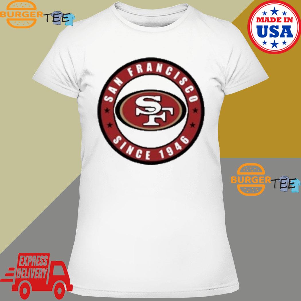 Women's New Era Cream San Francisco 49ers 2023 NFL Draft T-Shirt