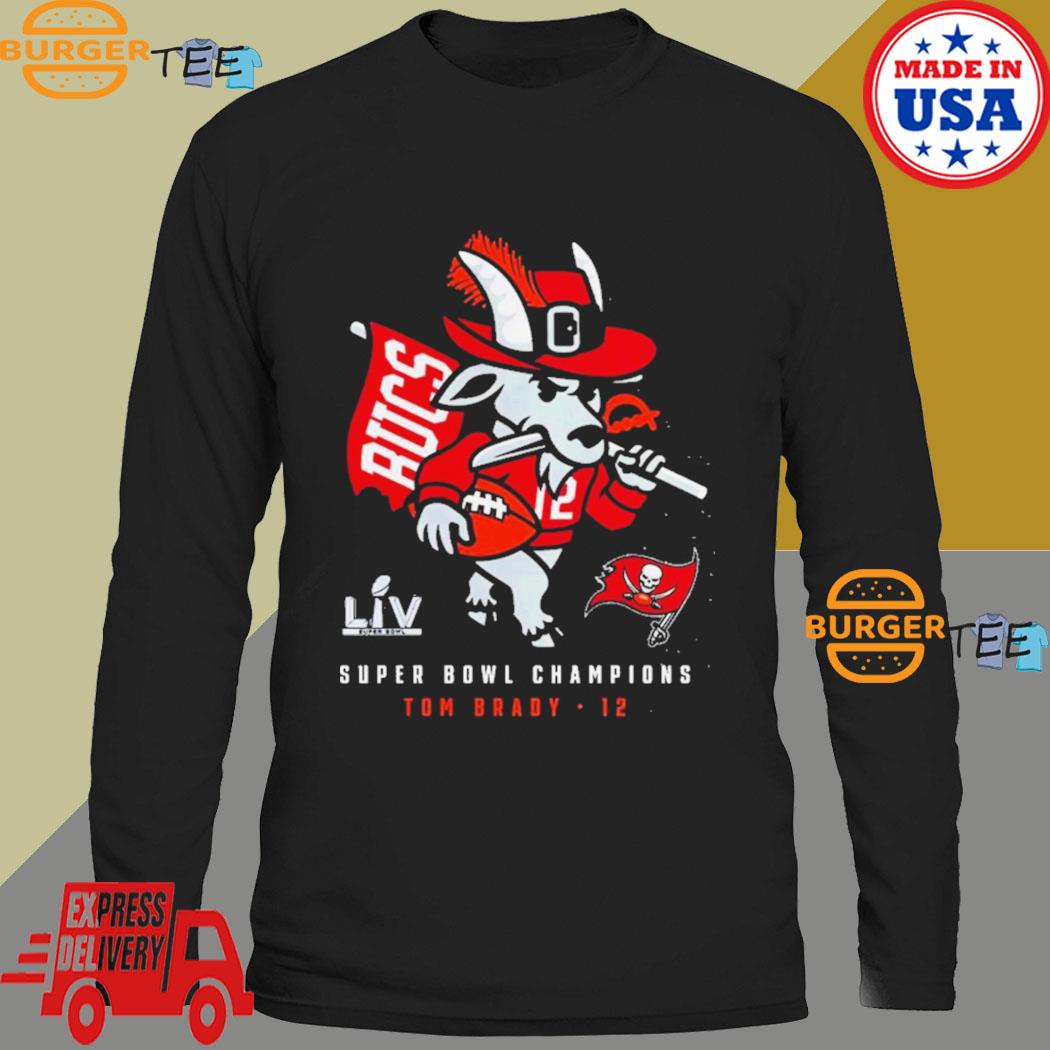 Tampa Bay Buccaneers Tom Brady GOAT shirt, hoodie, sweater, long