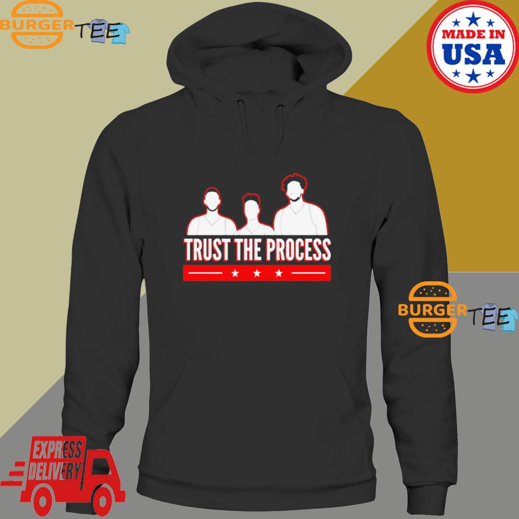 Trust The Process Philadelphia 76ers Shirt, hoodie, sweater, long sleeve  and tank top