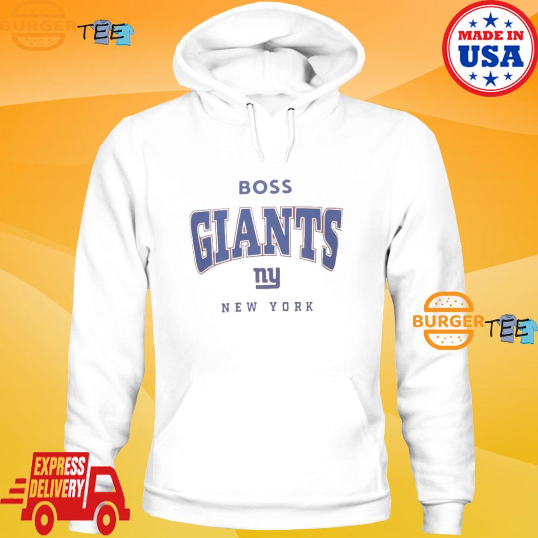 Men's Boss x NFL White New York Giants Huddle T-Shirt Size: Small