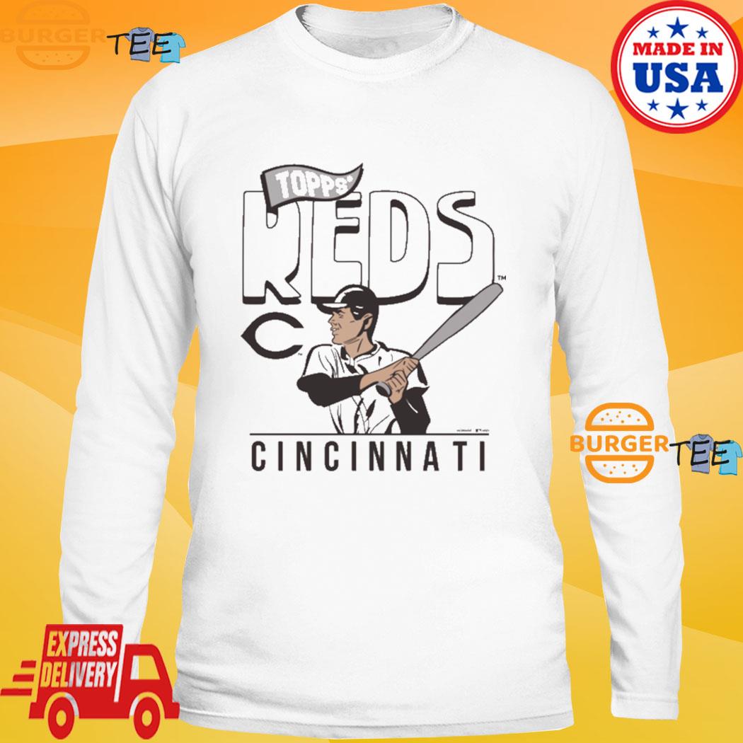 MLB Topps Cincinnati Reds shirt, hoodie, sweater, long sleeve and tank top