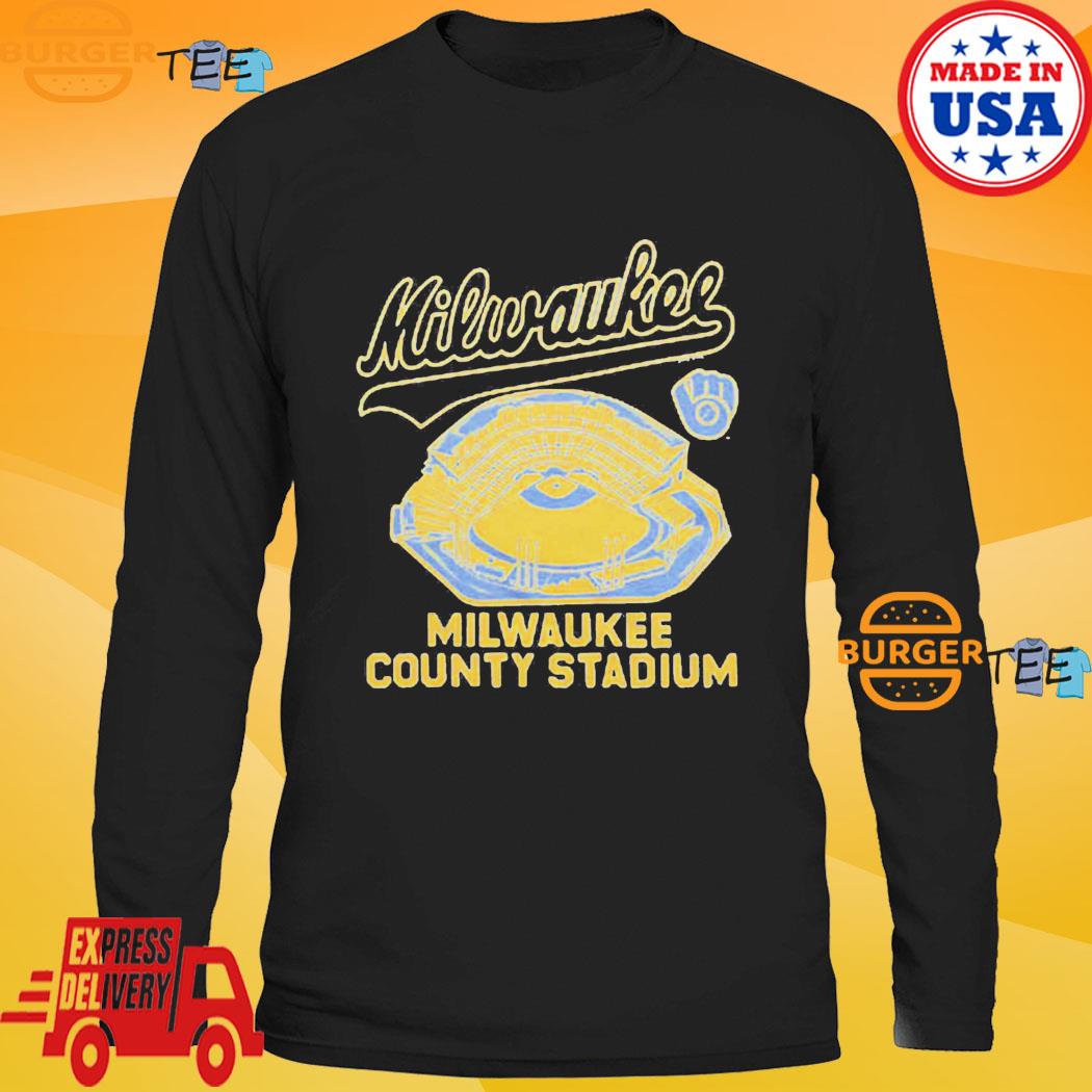 Men's brewers milwaukee county stadium shirt, hoodie, sweater, long sleeve  and tank top