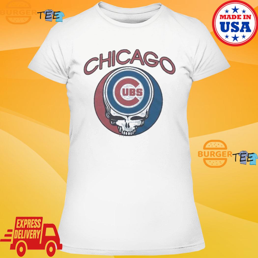 Chicago Cubs Homage Grateful Dead Tri-blend T-shirt,Sweater, Hoodie, And  Long Sleeved, Ladies, Tank Top