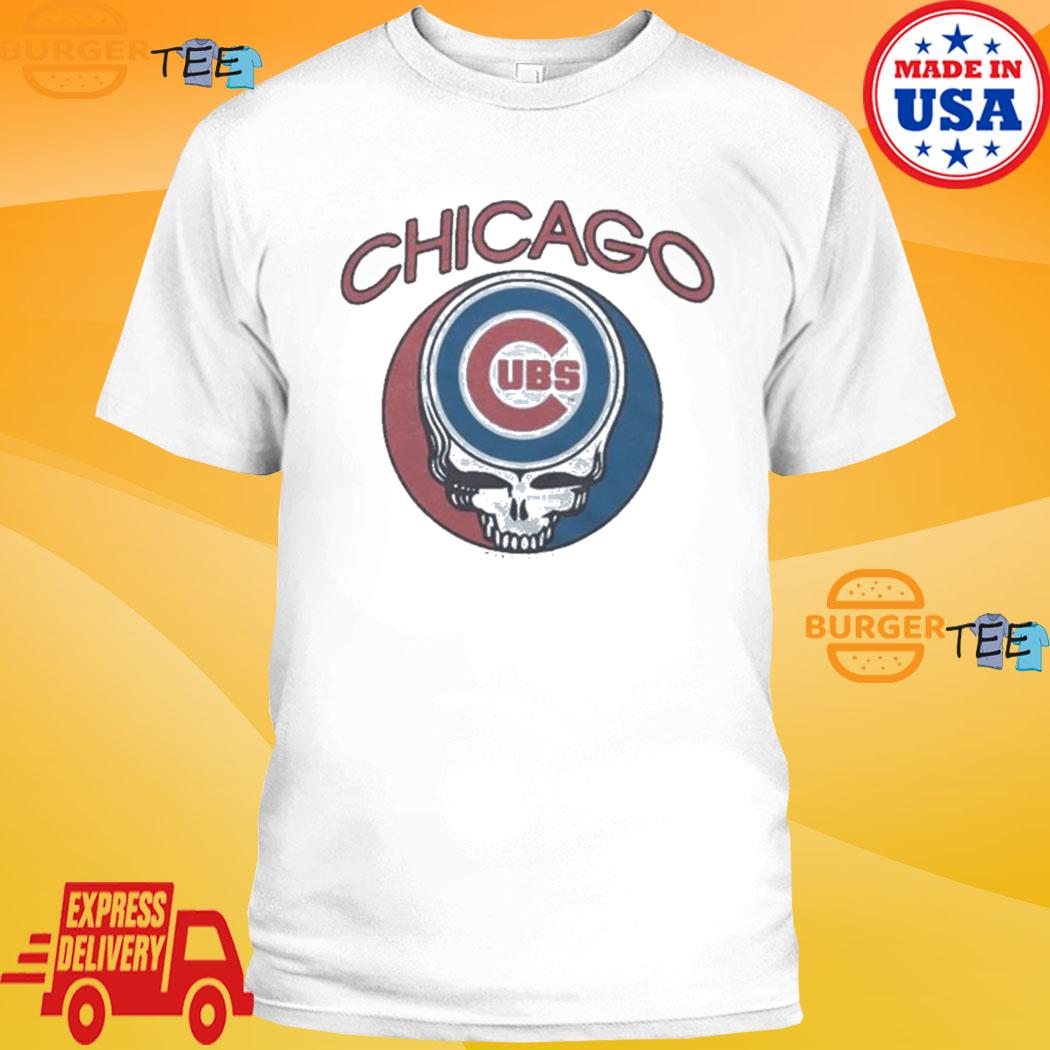 Chicago Cubs Homage Grateful Dead Tri-blend Shirt