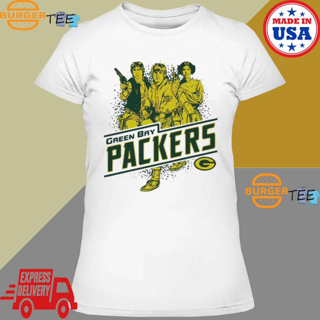 Green Bay Packers stuff Star wars shirt