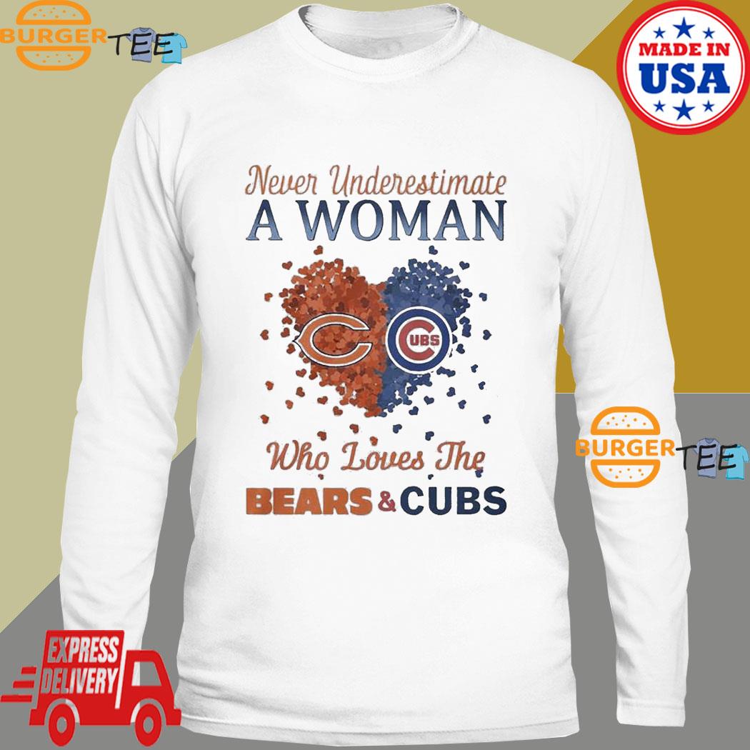 Degisn hope You LIke Chicago Bears And Chicago Cubs shirt,Sweater, Hoodie,  And Long Sleeved, Ladies, Tank Top