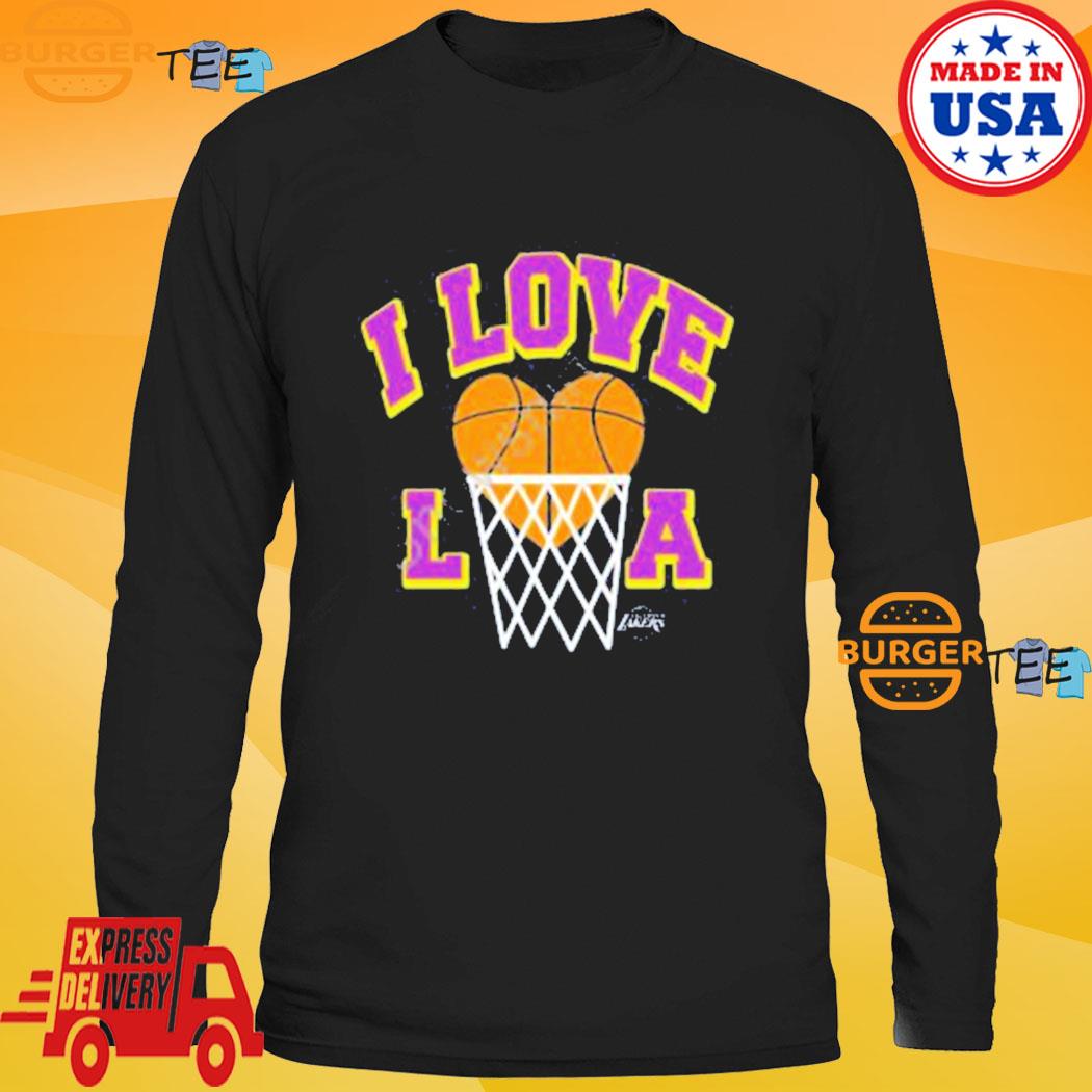 Homage Los Angeles Lakers Hometown I Love La Tee Shirt, hoodie, sweater,  long sleeve and tank top