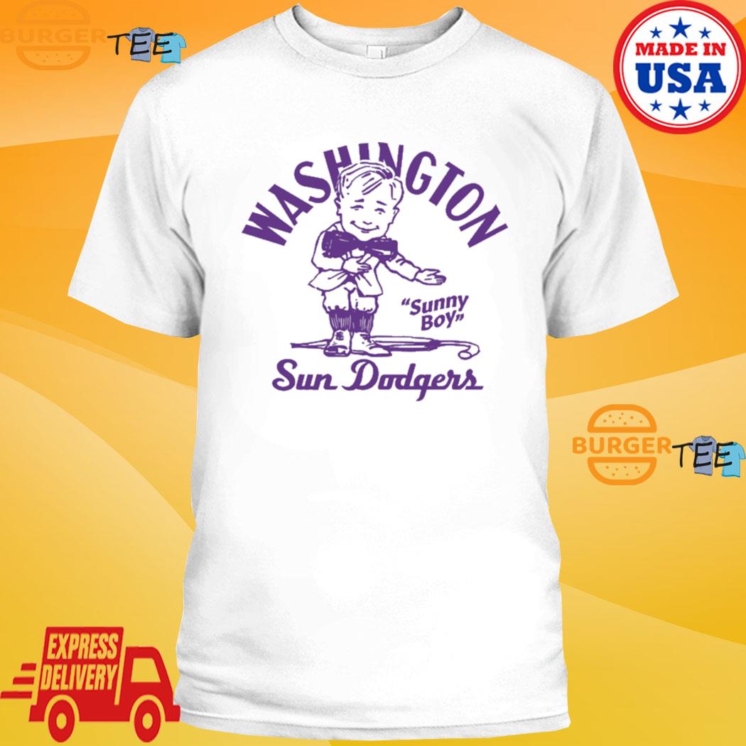 Men's Homefield Heathered Gold Washington Huskies Vintage Sun Dodgers T- Shirt