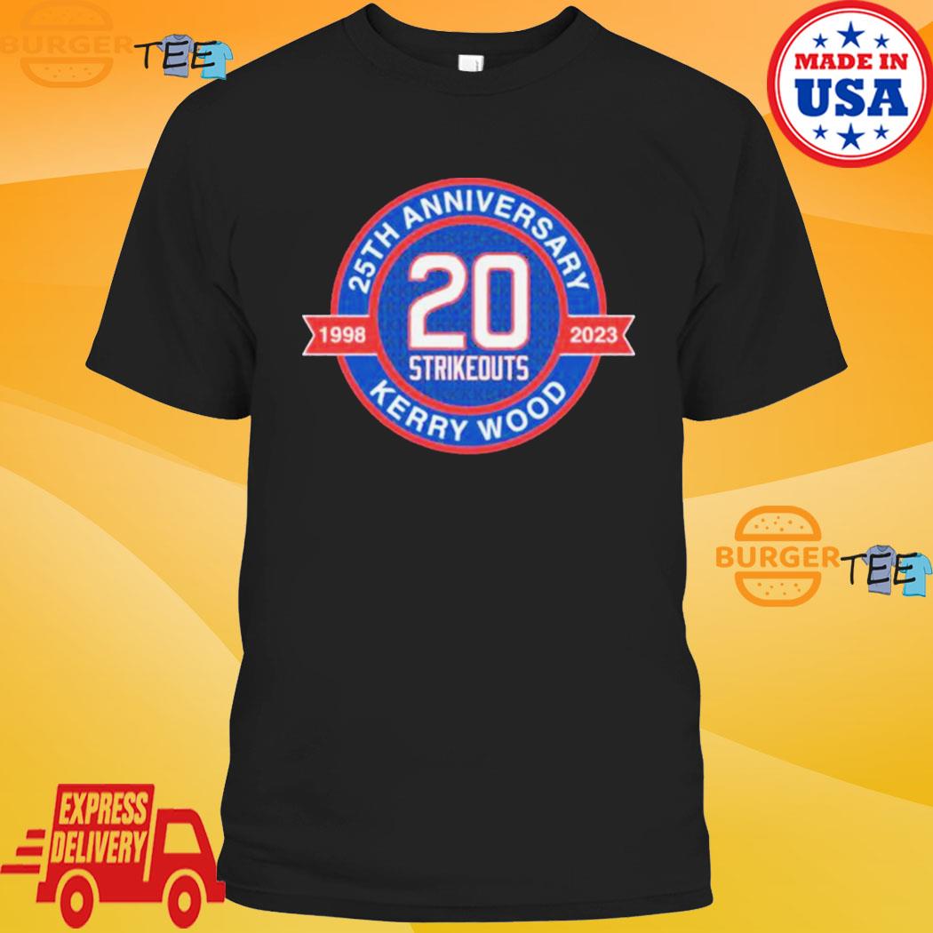 Kerry Wood 25th Anniversary 1998 2023 20 Strikeouts Shirt