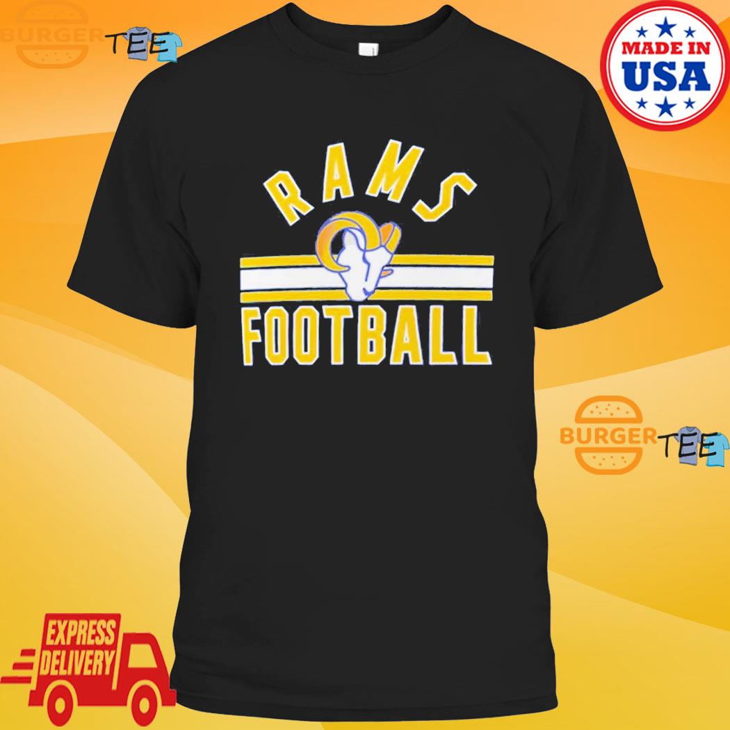 Los Angeles Rams Standard Arch Stripe T-shirt - Shibtee Clothing