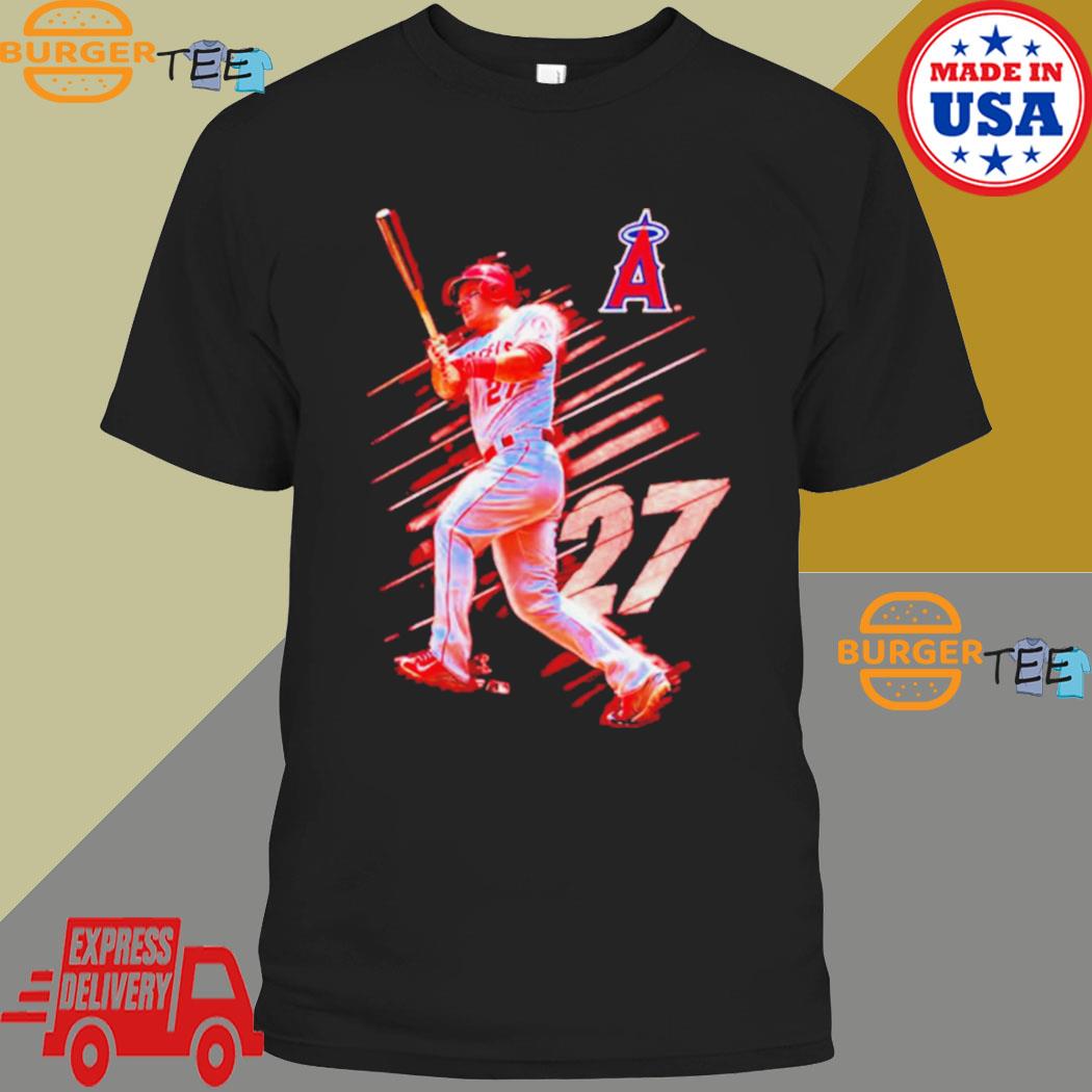 Mike Trout Los Angeles Angels Fade Away shirt, hoodie, sweater and