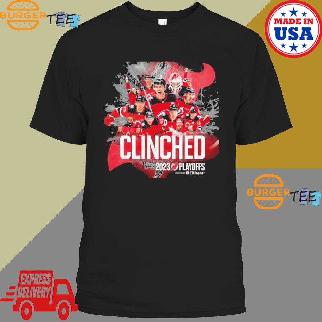 Burgerstee – New Jersey Devils 2023 Stanley Cup Playoffs Clinched Shirt ...