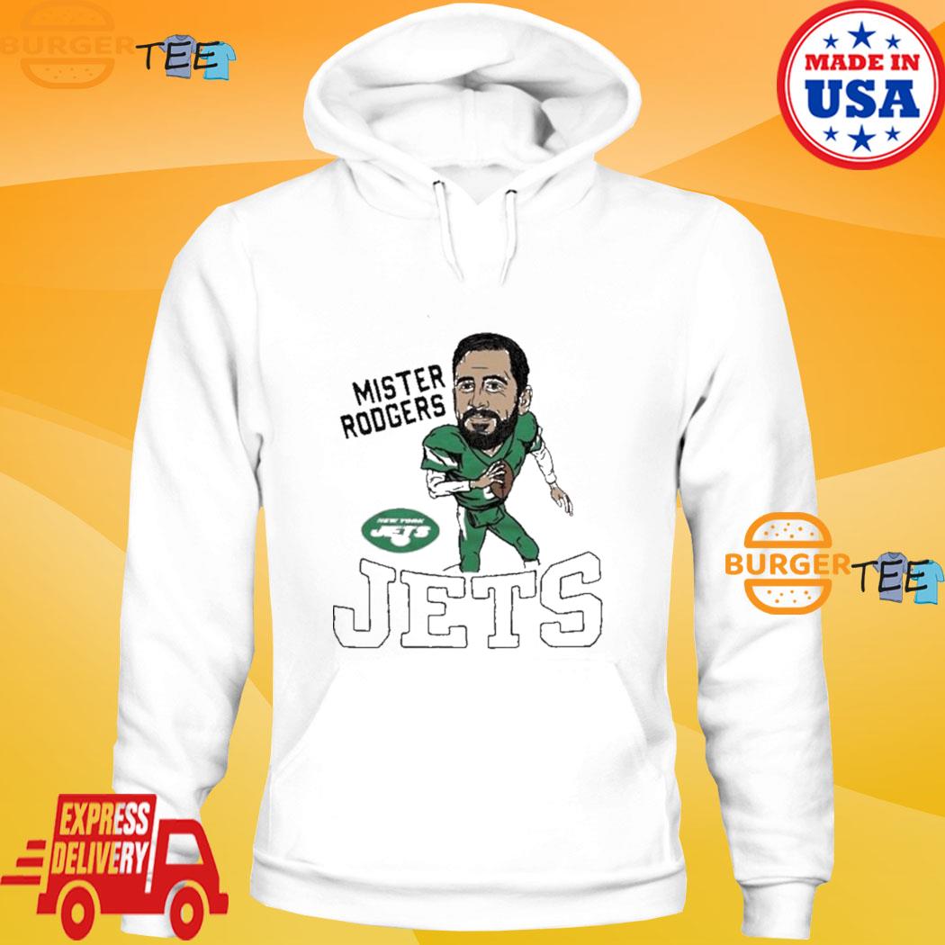 Aaron Rodgers New York Jets Homage Caricature T-Shirt - Green