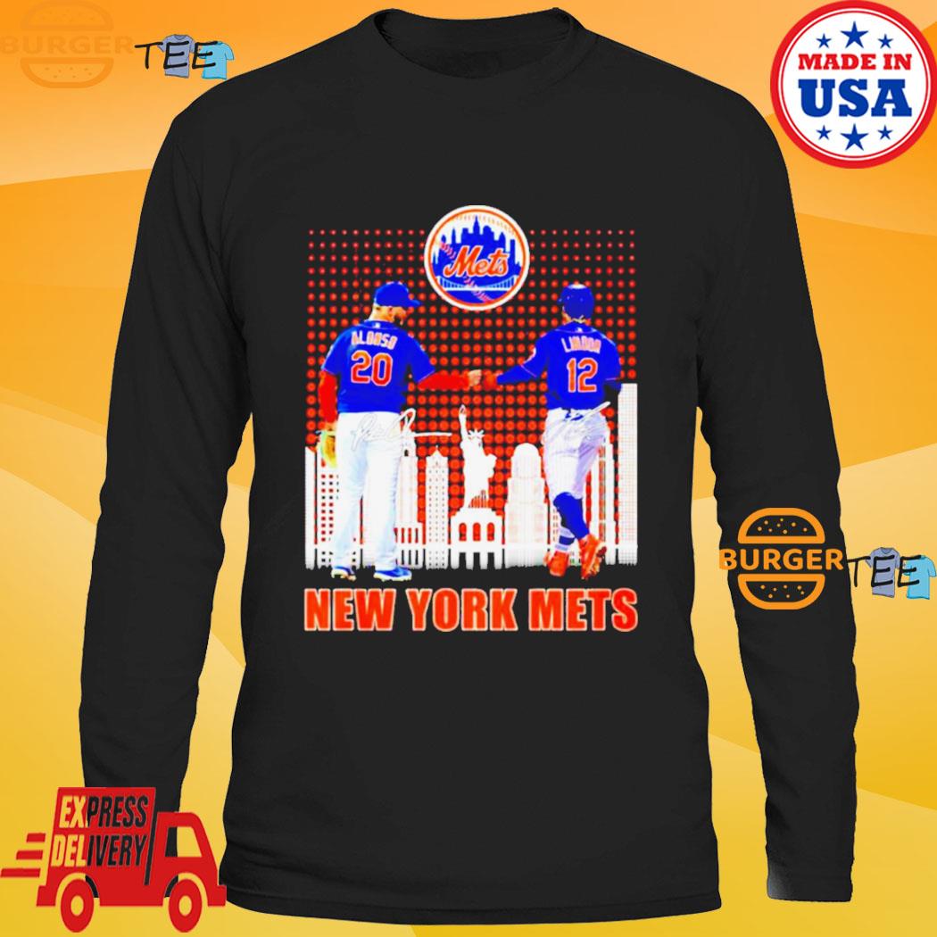 New York Mets Pete Alonso And Francisco Lindor Signature Shirt - Shibtee  Clothing