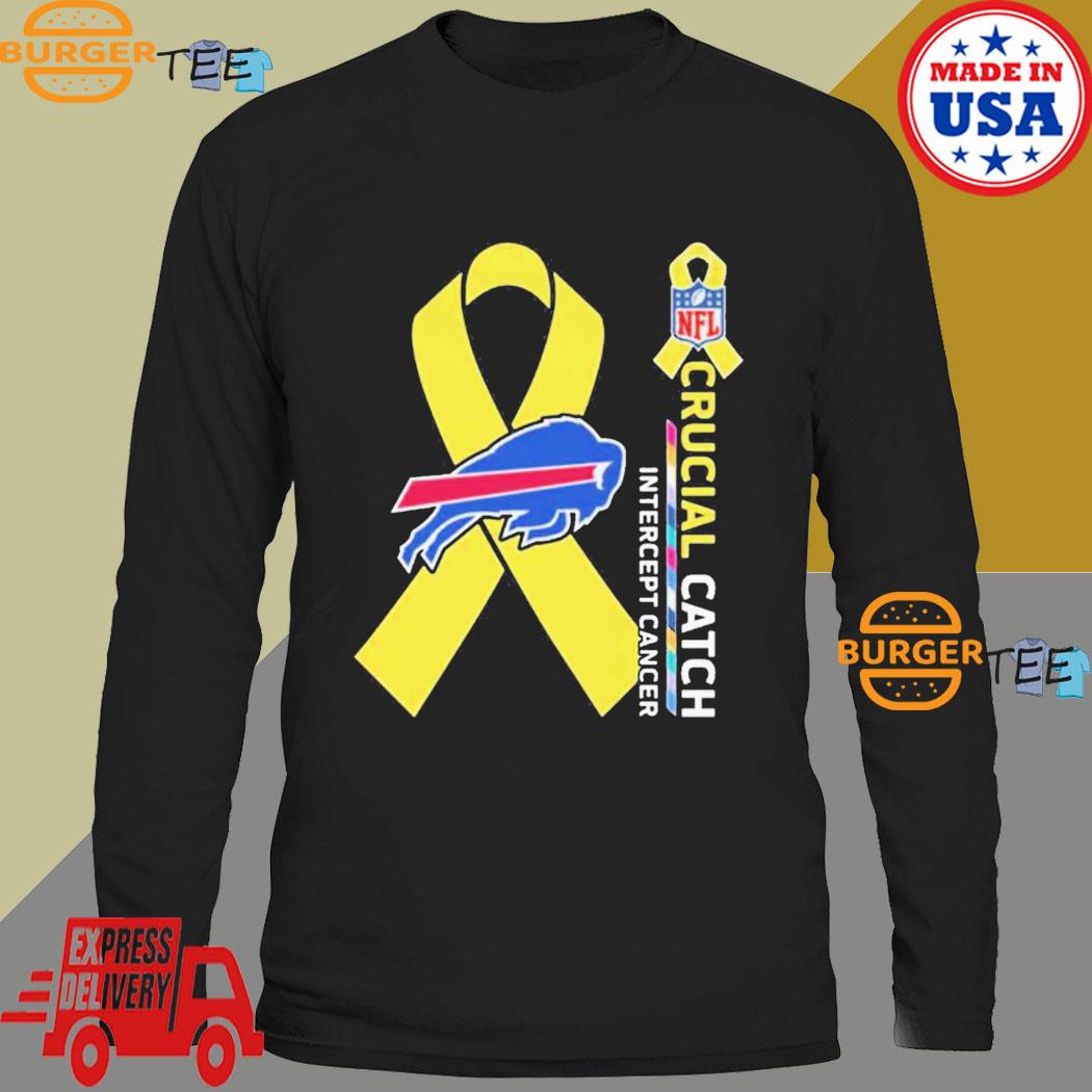 Top new York Giants Crucial Catch Intercept cancer 2023 shirt, hoodie,  sweater, long sleeve and tank top