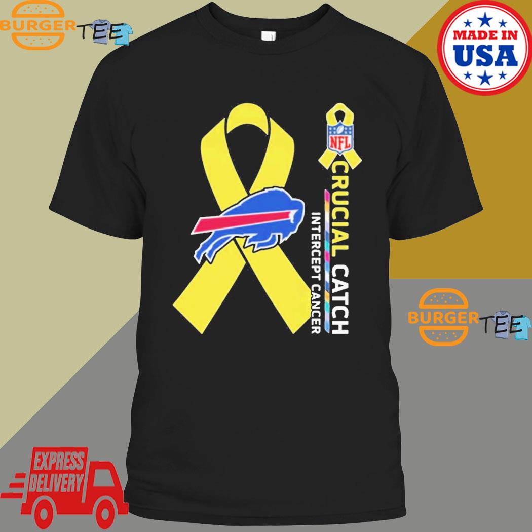 Official crucial Catch Intercept Cancer Buffalo Bills 2023 Shirt, hoodie,  sweater, long sleeve and tank top