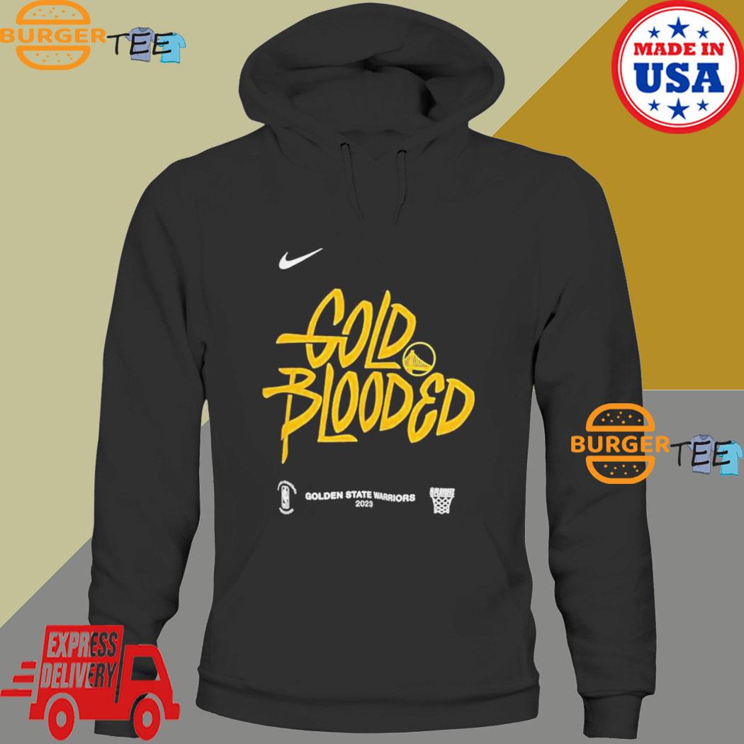 Nike Gold Blooded Golden State Warriors Shirt, hoodie, sweater, long sleeve  and tank top