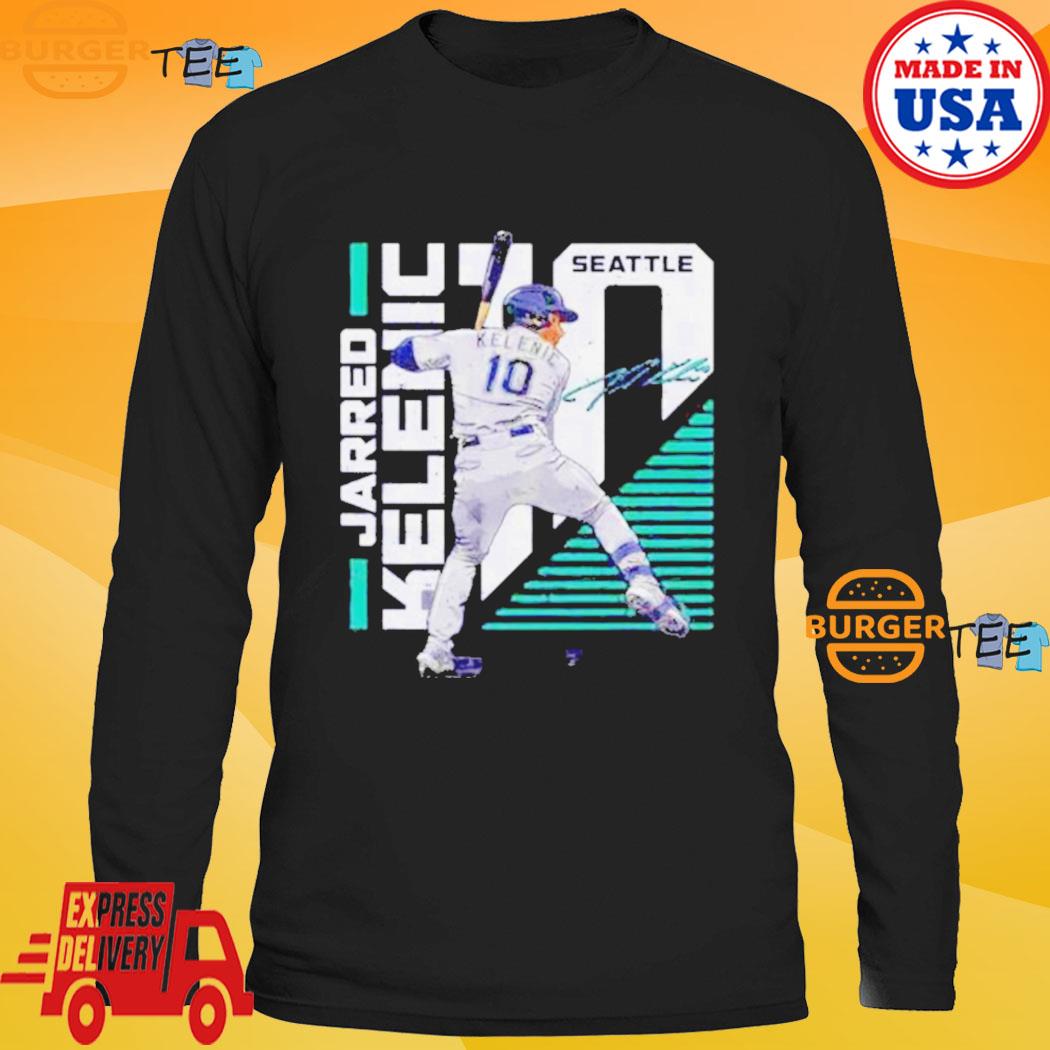 10 Jarred Kelenic Seattle baseball signature shirt, hoodie, sweater, long  sleeve and tank top