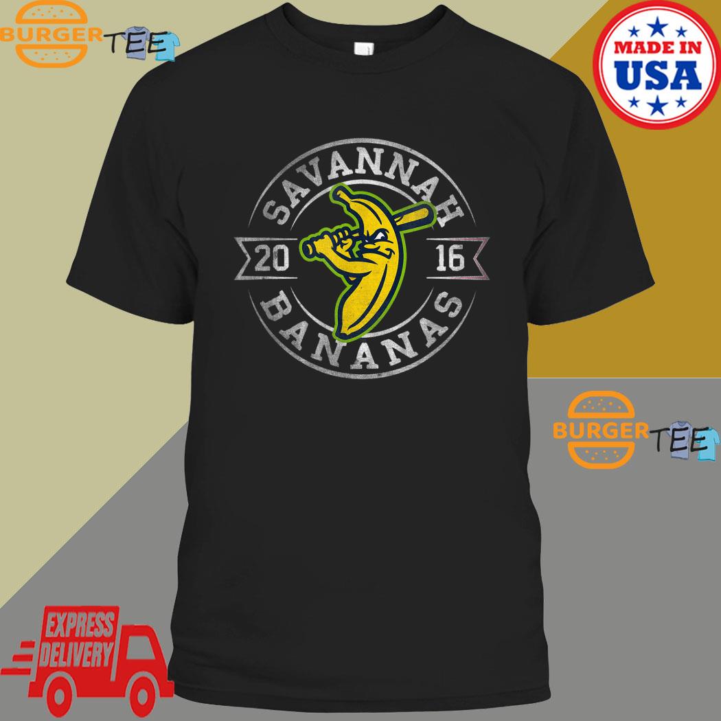 Official savannah Bananas 2016 Logo T-Shirt, hoodie, sweater, long ...