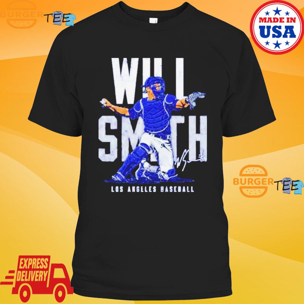 Official will Smith Los Angeles Dodgers Baseball Name Blocks Shirt, hoodie,  sweater, long sleeve and tank top