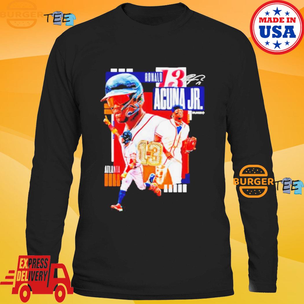 Official signature ronald acuña jr ñvp T-shirt, hoodie, tank top, sweater  and long sleeve t-shirt