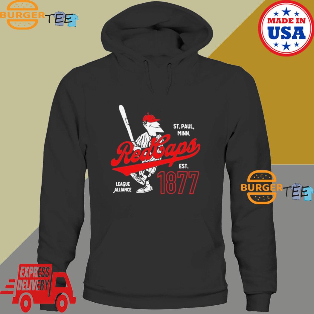 Saint Paul Red Caps Minnesota Baseball Shirt Hoodie