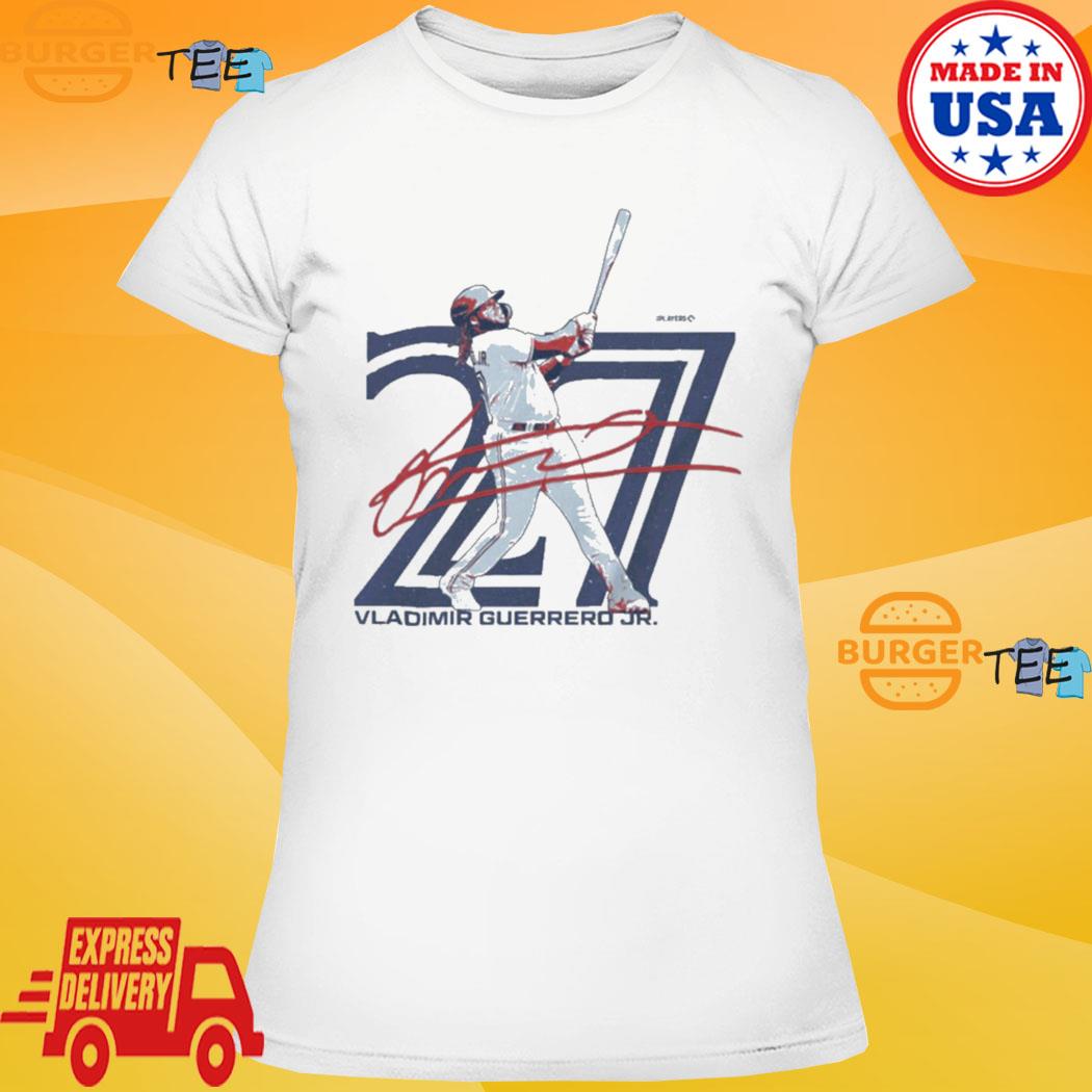 Vladimir Guerrero Jr. 27 Toronto Blue Jays Signature Shirt