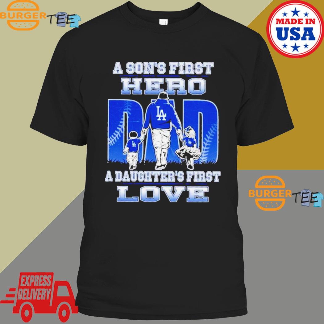 A son's first hero a daughter's first love Milwaukee brewers Shirt