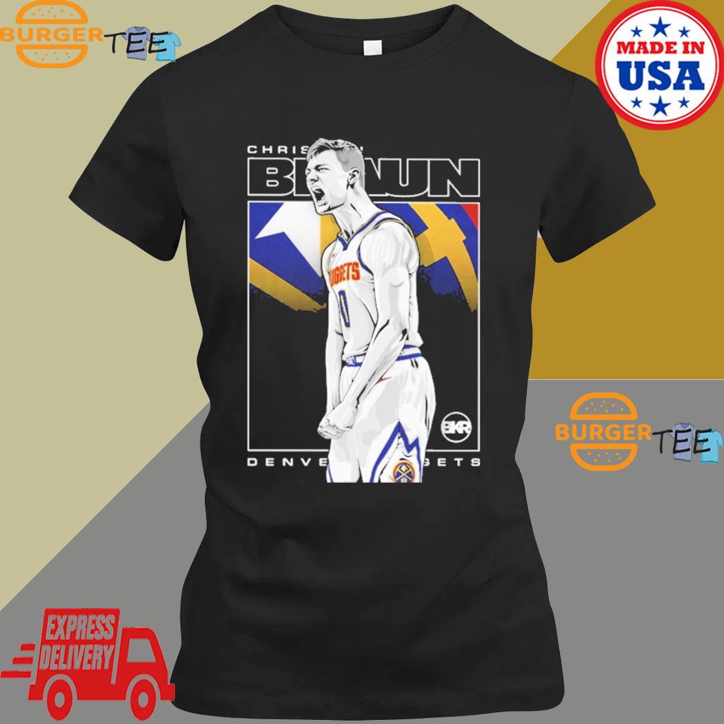 Andrew Justin Christian Braun Denver Nuggets Shirt - High-Quality