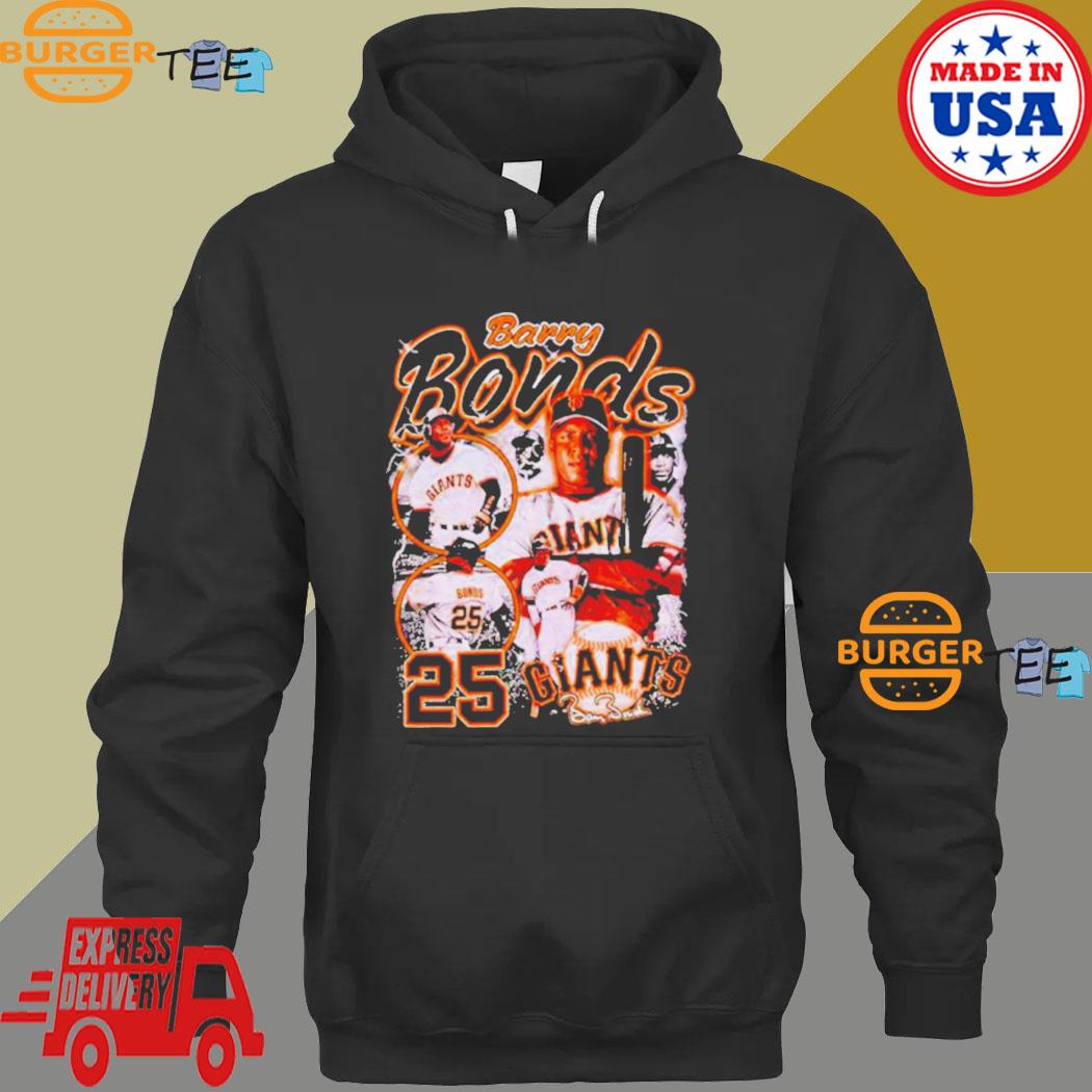 Barry Bonds 25 San Francisco Giants baseball player signature Vintage  shirt, hoodie, sweater, long sleeve and tank top