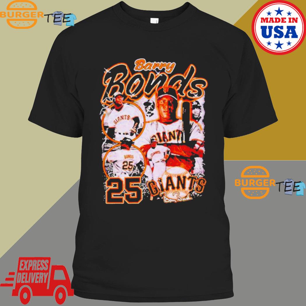 Barry Bonds 25 San Francisco Giants signature Shirt - Bring Your Ideas,  Thoughts And Imaginations Into Reality Today