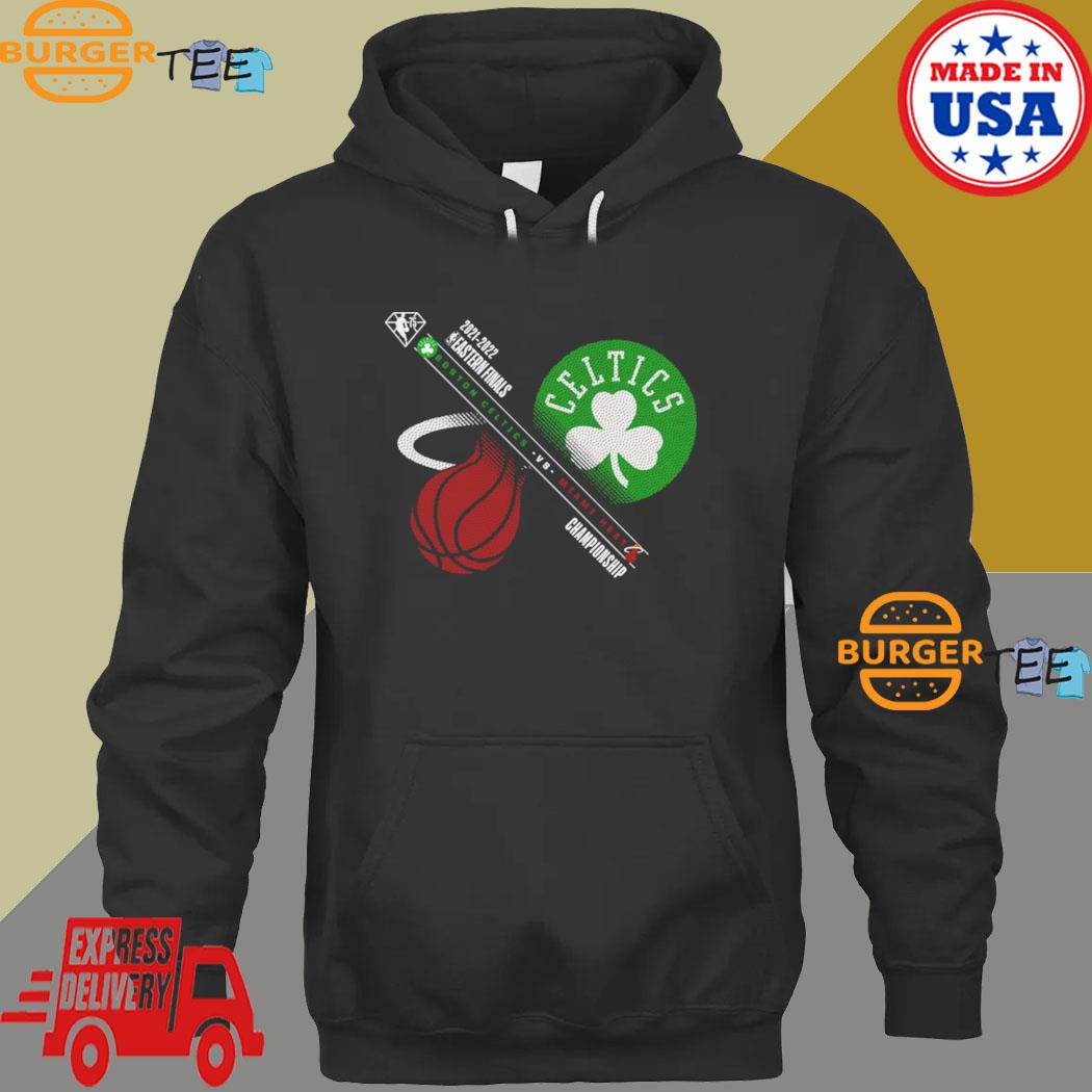 Boston Celtics vs. Miami Heat 2022 NBA Playoffs Eastern Conference Finals  Matchup Dual Purpose shirt,Sweater, Hoodie, And Long Sleeved, Ladies, Tank  Top