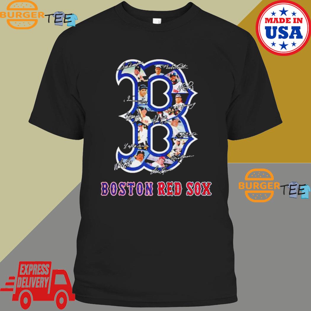 Official Signature and Boston red sox team baseball 2023 signatures  trending t-shirt, hoodie, sweater, long sleeve and tank top