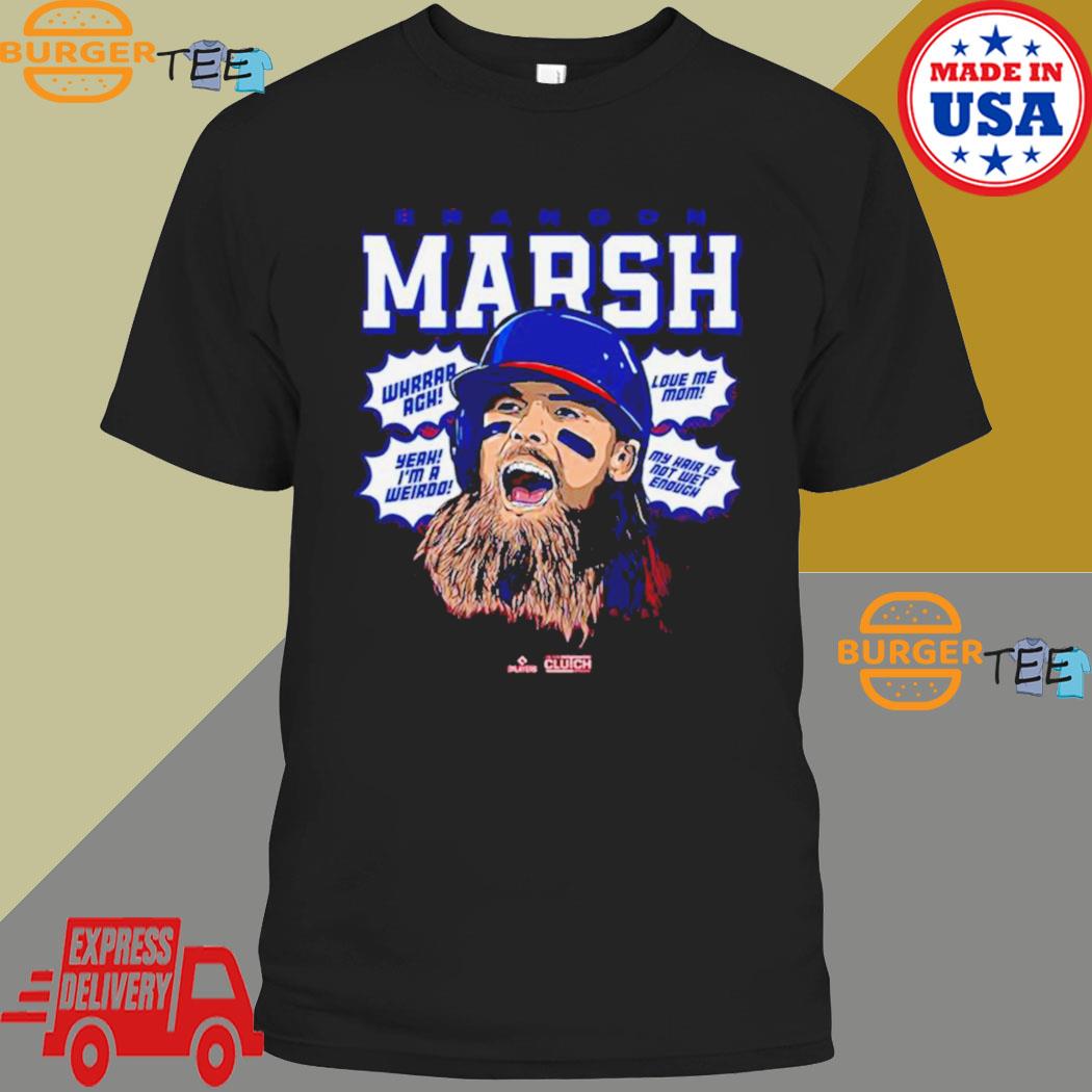 Brandon Marsh Portrait Philadelphia MLBPA Shirt t-shirt by To-Tee