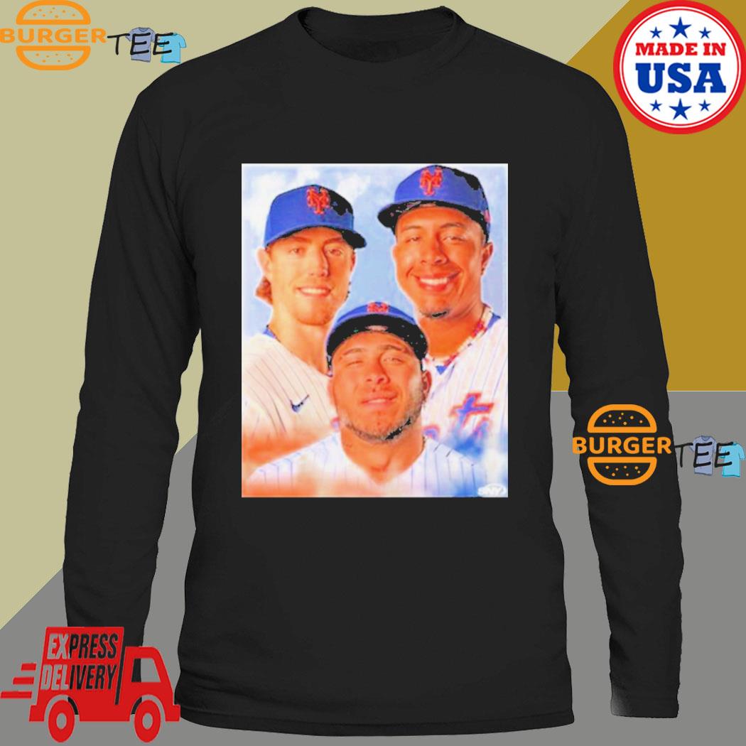 Brett Baty Francisco Álvarez And Mark Vientos New York Mets T-shirt,Sweater,  Hoodie, And Long Sleeved, Ladies, Tank Top