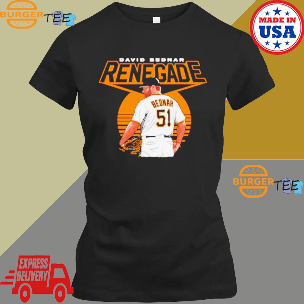 David Bednar Renegade Pittsburgh Pirates baseball shirt, hoodie, sweater  and long sleeve