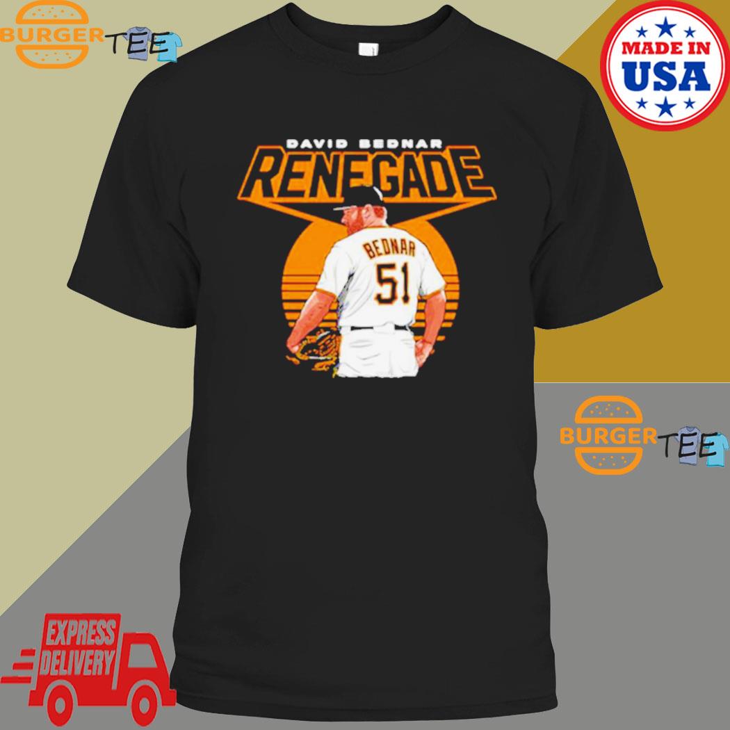 David Bednar Renegade Pittsburgh Pirates baseball shirt, hoodie, sweater  and long sleeve