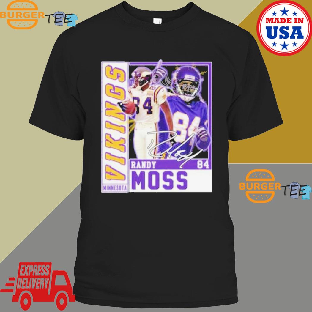 Fooball Legend Signature Vintage Retro 80s Randy Moss Shirt