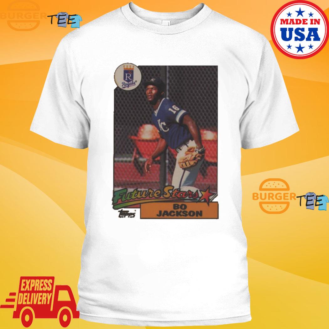 Official Homage Merch 1987 Topps Future Stars Bo Jackson Royals