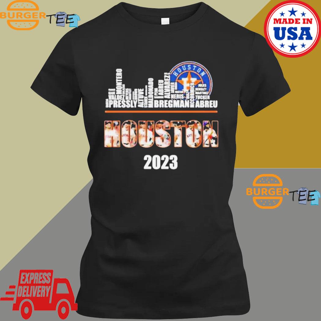 Houston Astros City Players Names 2023 Fan Gifts T-Shirt - Masteez