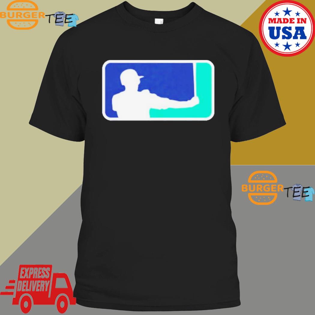 Ichiro Baseball logo parody shirt