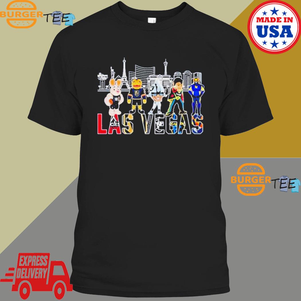 Las Vegas Skyline Sports Teams Mascots Shirt