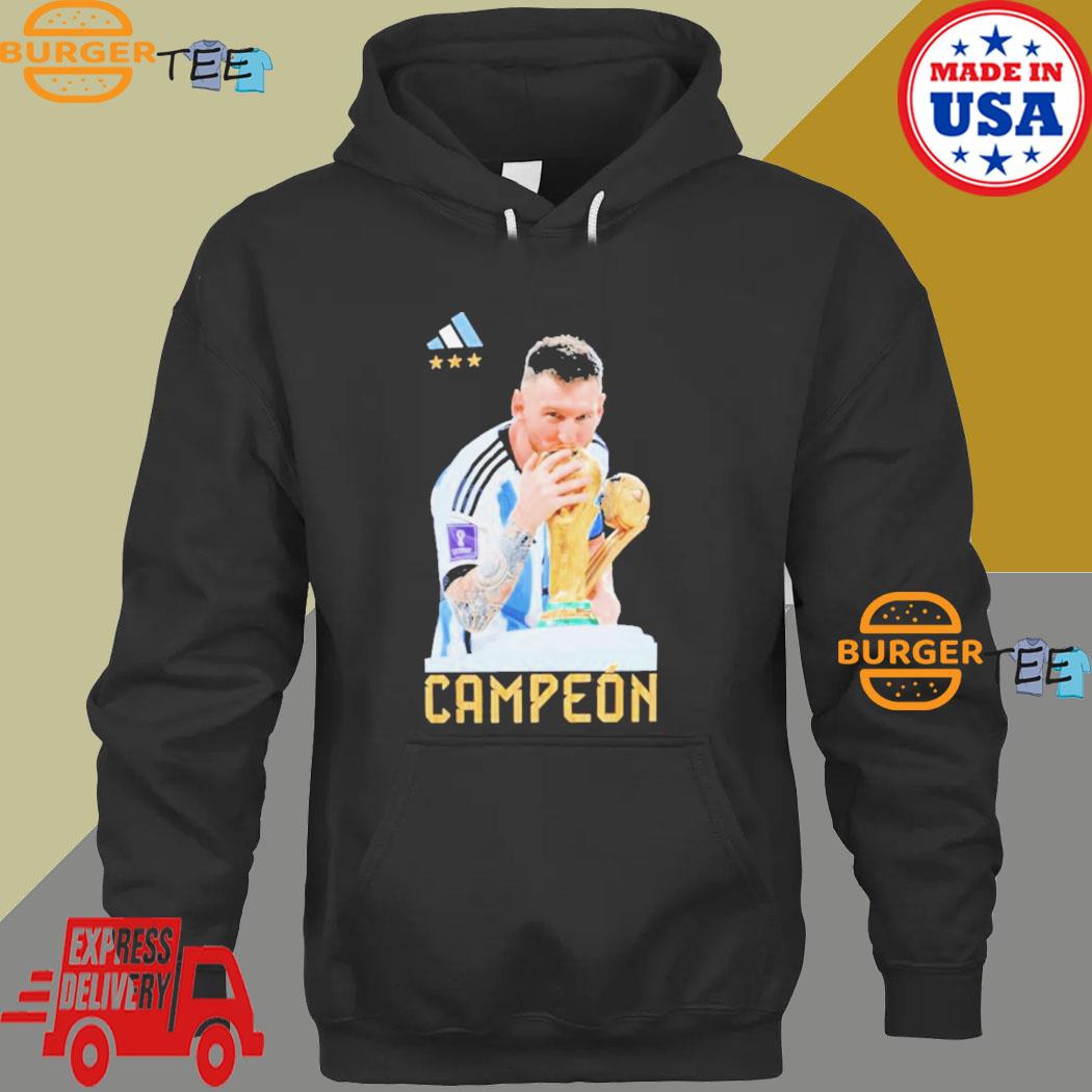 Lionel Messi Argentina Campeon Adidas shirt, hoodie, sweater, long sleeve  and tank top